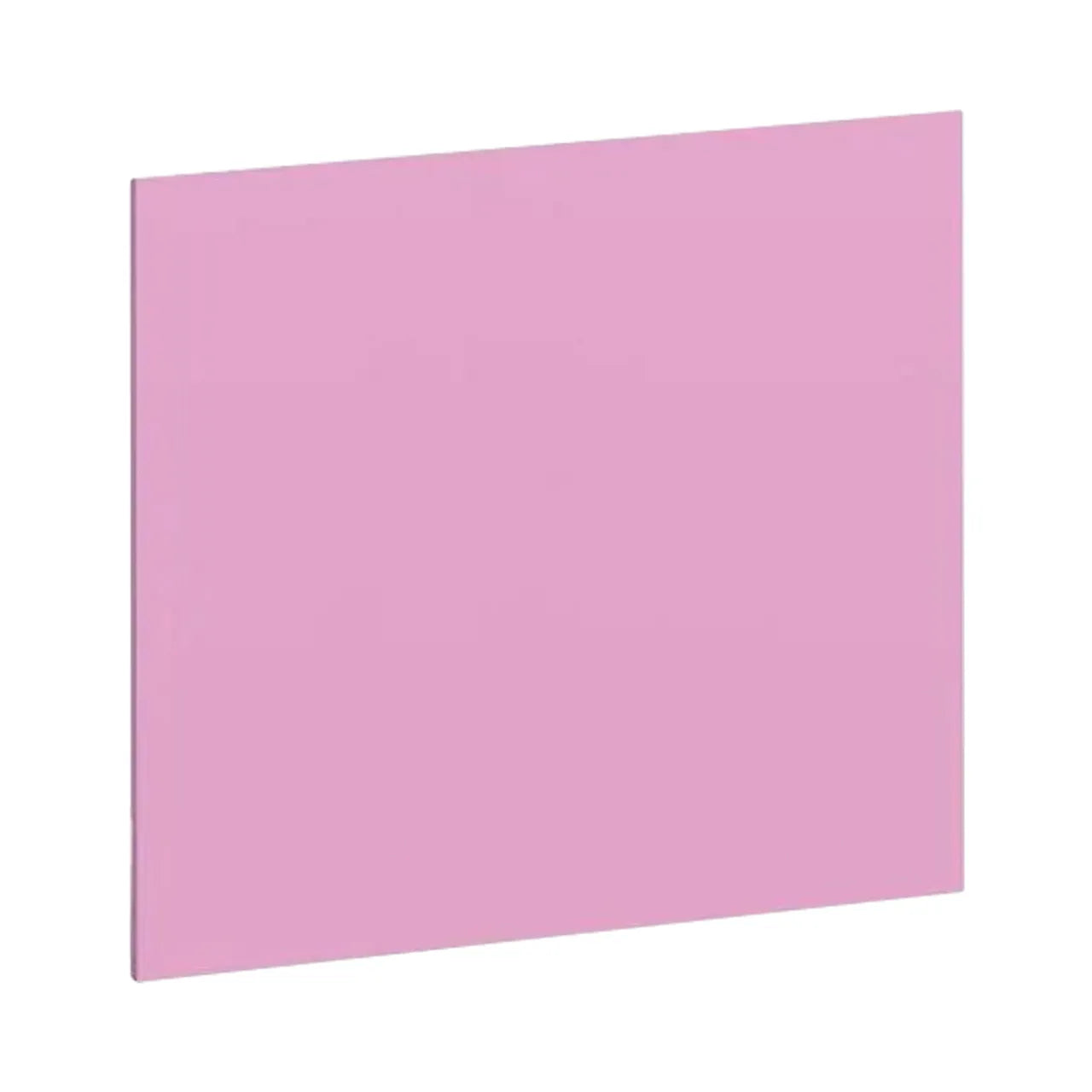 An Owens Corning FOAMULAR NGX rigid foam board, measuring 1 in. x 2 ft. x 2 ft., with a smooth pink finish is featured against a white background. Brand: Go Build, The Fastest Way To Build. Model# 9WE | Boston.