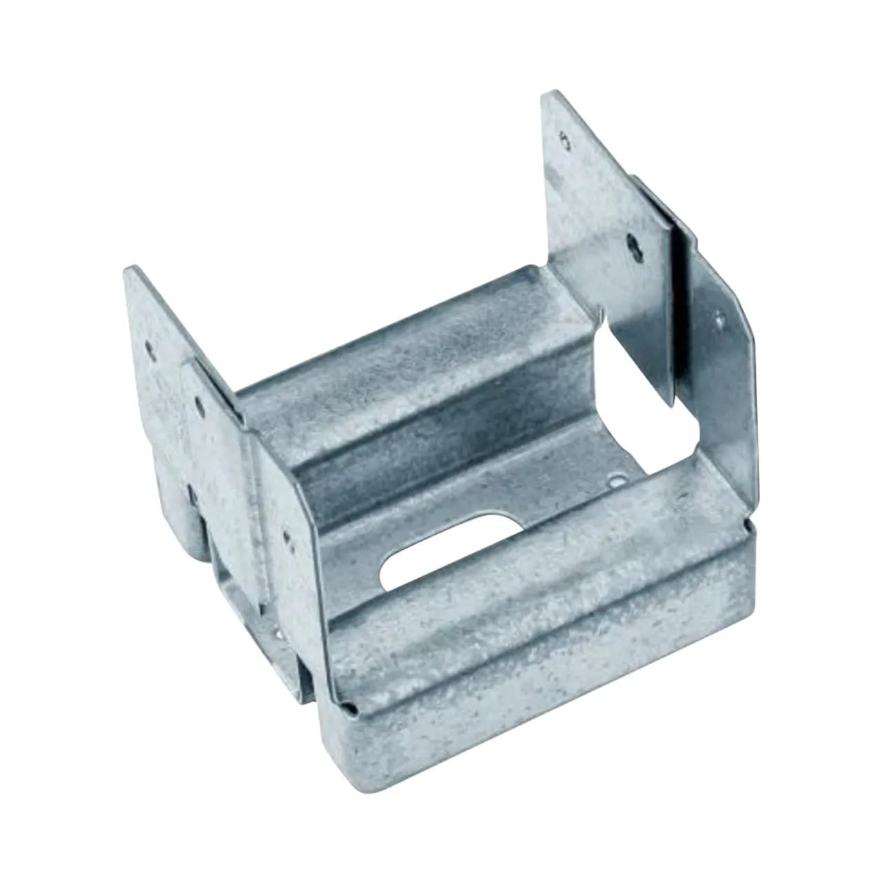 ZMAX Galvanized Adjustable Standoff Post Base for 4x4 Nominal Lumber 16 Ga.