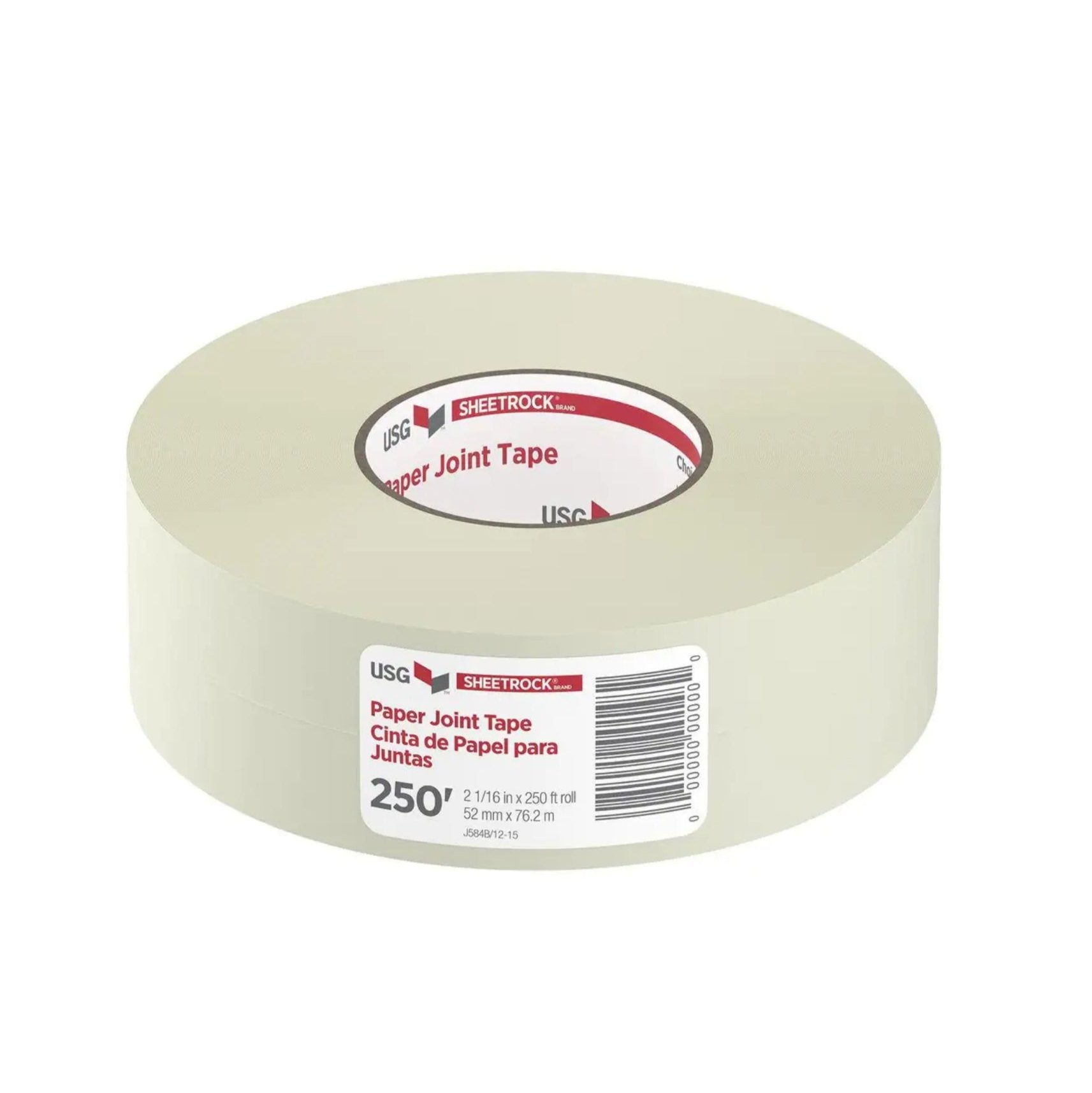 USG 382175 Paper 2-1/16 in. x 250 ft. Drywall Joint Tape