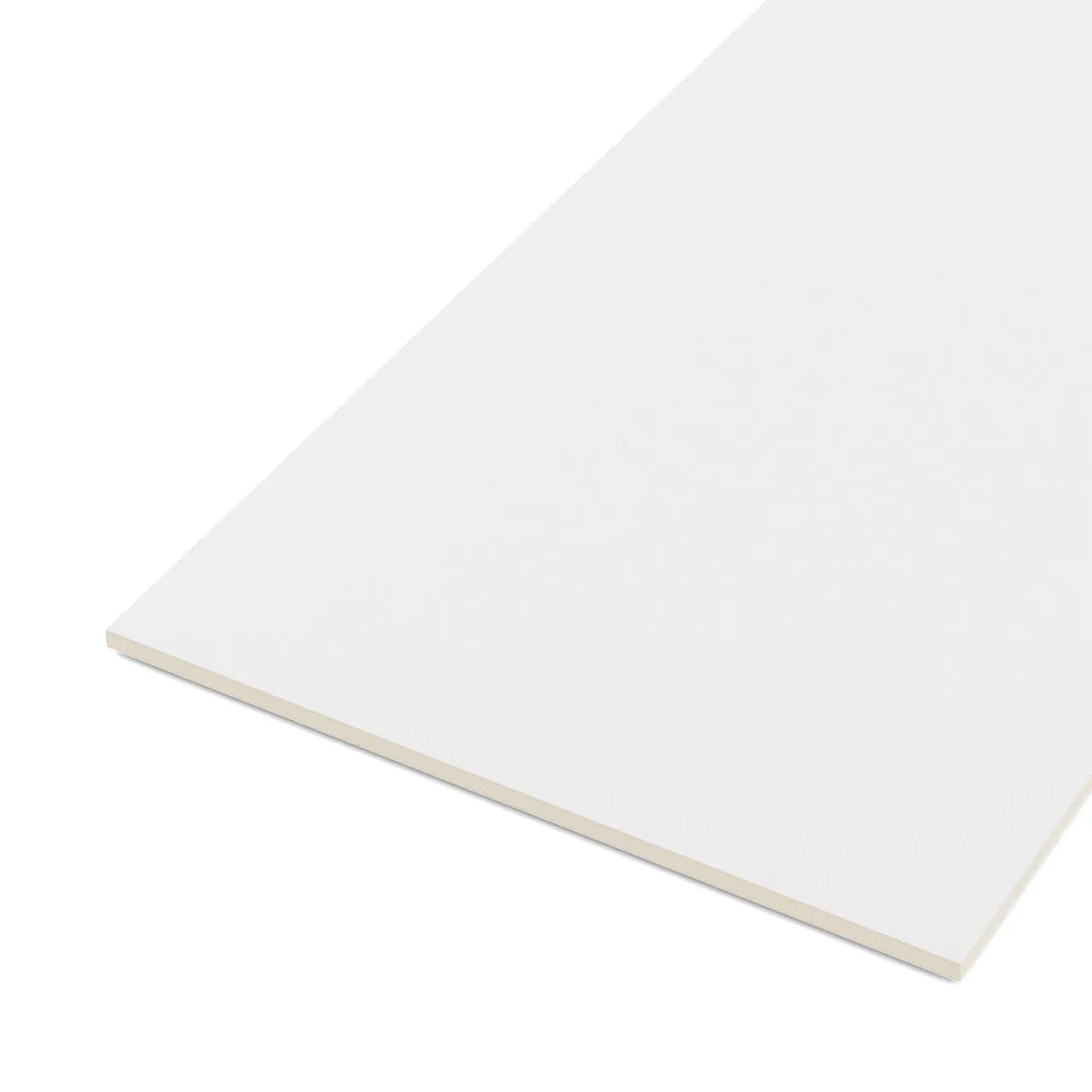 1/2 in. x 4 ft. x 8 ft. White PVC Trim